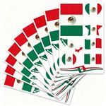 Set Completo de Tatuajes Temporales México para Fiestas Patrias