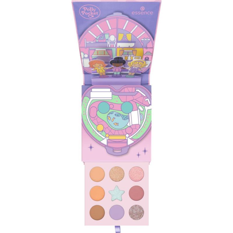Paleta Sombras Essence Polly Pocket 01 Take Me To Pollyville 9 Tonos