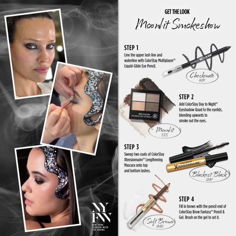 Lápiz y Gel para Cejas Revlon Colorstay Brow Fantasy Tono Medio Brown