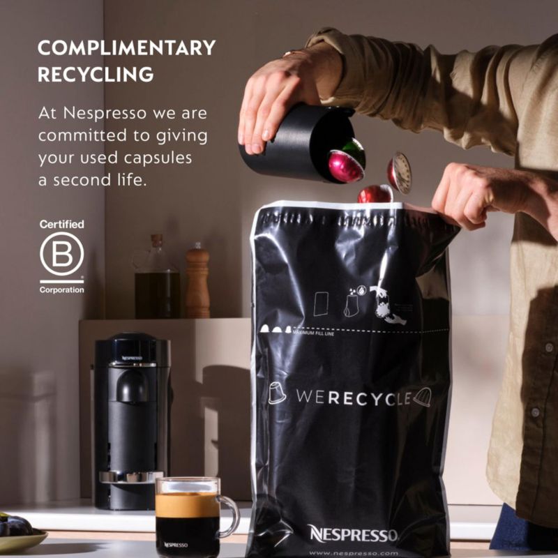 Cafetera Nespresso Vertuo Pop+ Deluxe Blanca