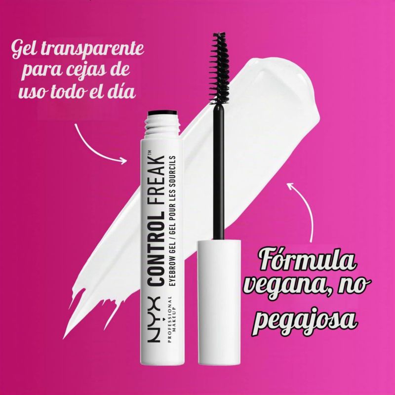 NYX Professional Makeup Control Freak Gel para cejas transparente 9g