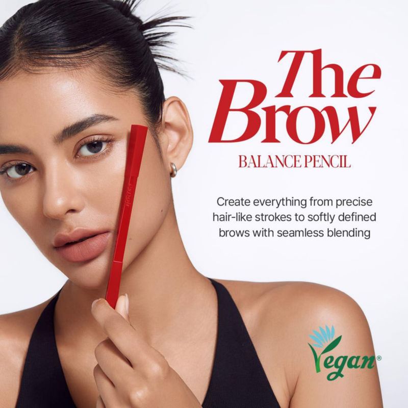 Espoir Lápiz The Brow Balance 4 Ceniza Marrón Doble Punta Precisión