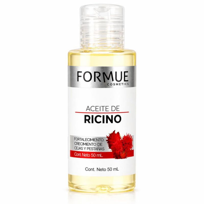 Aceite de Ricino 50ml Formue Cosmetics Fortalece Cejas y Pestañas