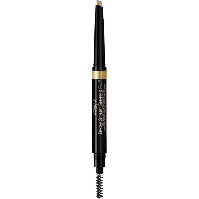 Lápiz L Oreal Paris Brow Stylist Shape and Fill Pencil 3 in 1 Blonde