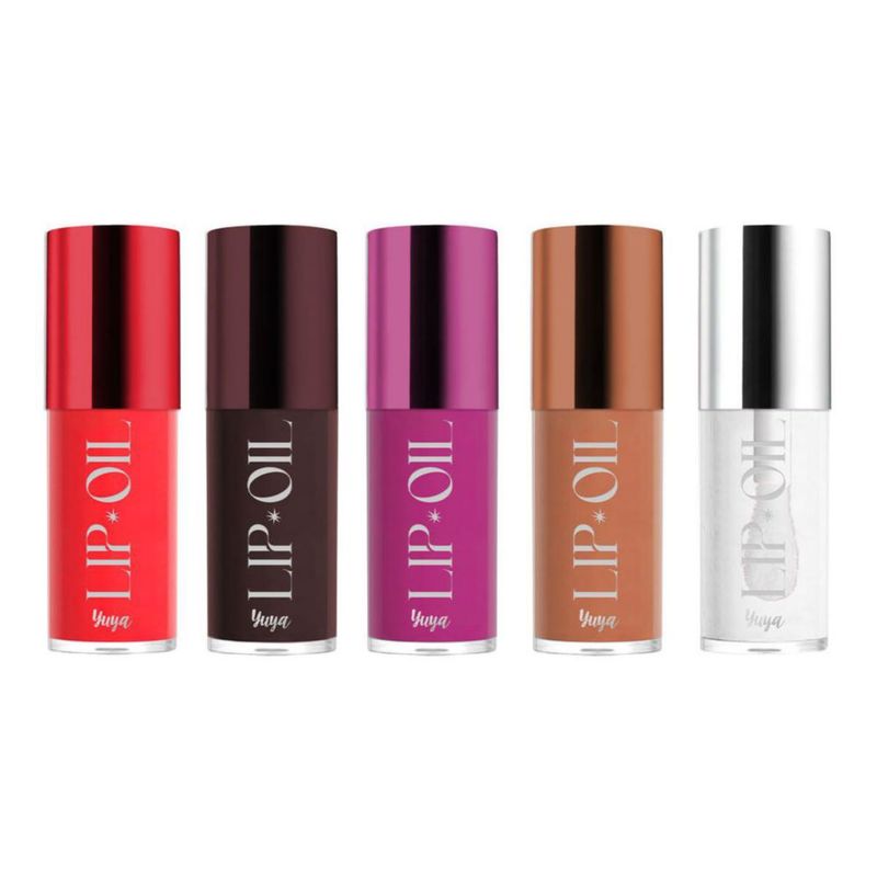 Yuya Set 5 Lip Oil Hidratante Brillante