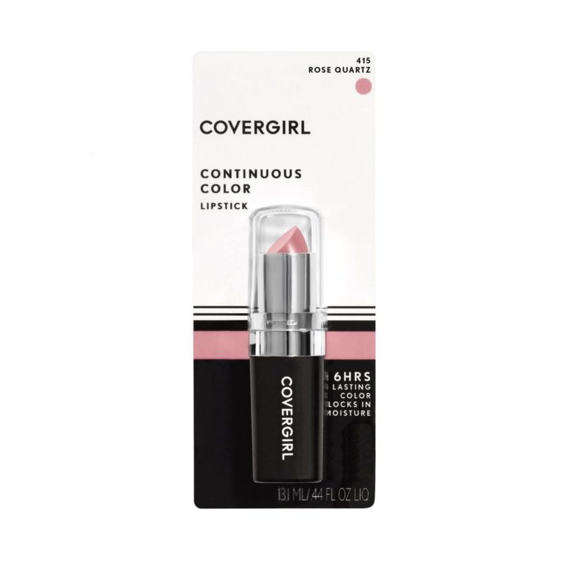 COVERGIRL Continuous Color Lipstick Rose Quartz 415 Hidratante
