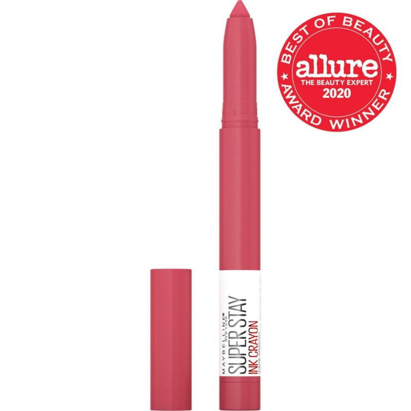 Lápiz Labial Maybelline SuperStay Ink Crayon 8 Horas Rosa