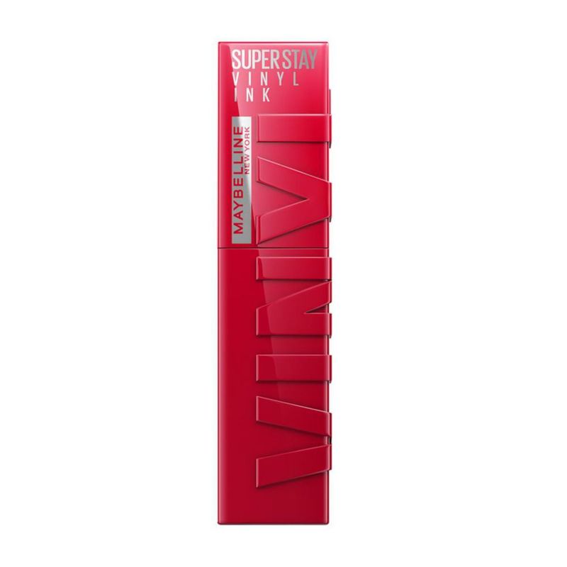 Labial Líquido Maybelline Super Stay Vinyl Ink Wicked Color Intenso