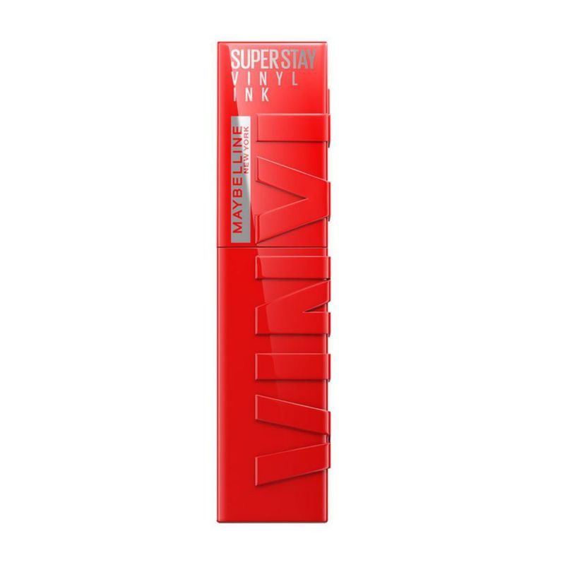 Maybelline Super Stay Vinyl Ink Labial Líquido Red Hot 16 Horas
