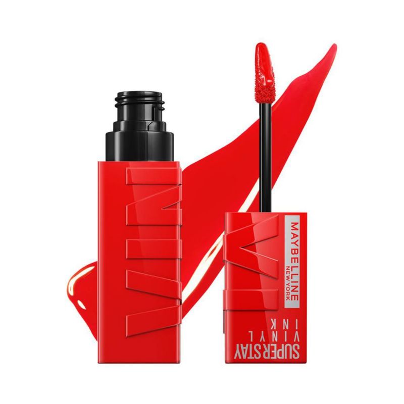 Maybelline Super Stay Vinyl Ink Labial Líquido Red Hot 16 Horas