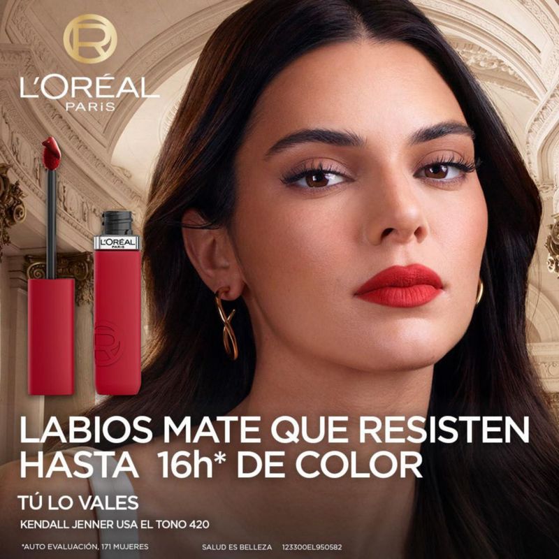 L Oreal Paris Infaillible Le Matte Resistance Labial Líquido French
