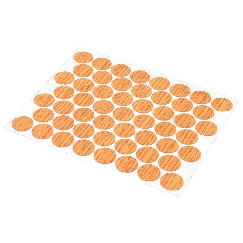 Tapas para agujeros de tornillo Prime-Line KD 16084 roble autoadhesivas