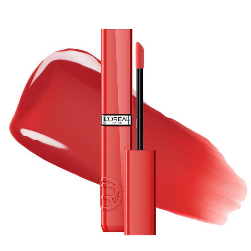 Labial Líquido Infallible Laque Resistance L Oreal Paris 16h Brillo