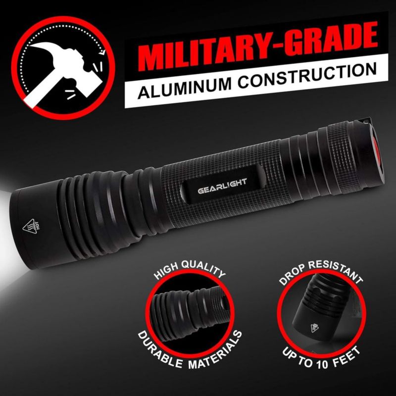 Linterna táctica roja LED GearLight S2000