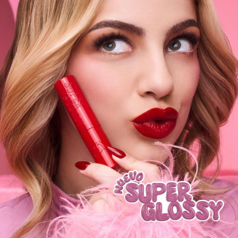 Super Glossy Pink Up Ultra Brillo Larga Duración Labial Gloss