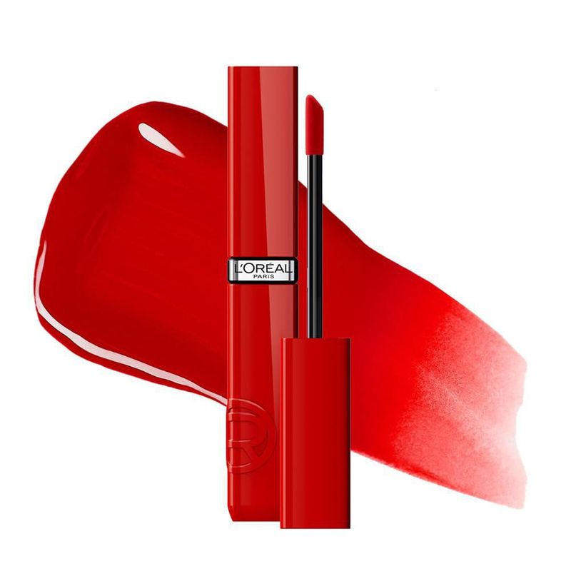 Labial Líquido Infallible Laque Resistance L Oreal Paris Brillo 16h