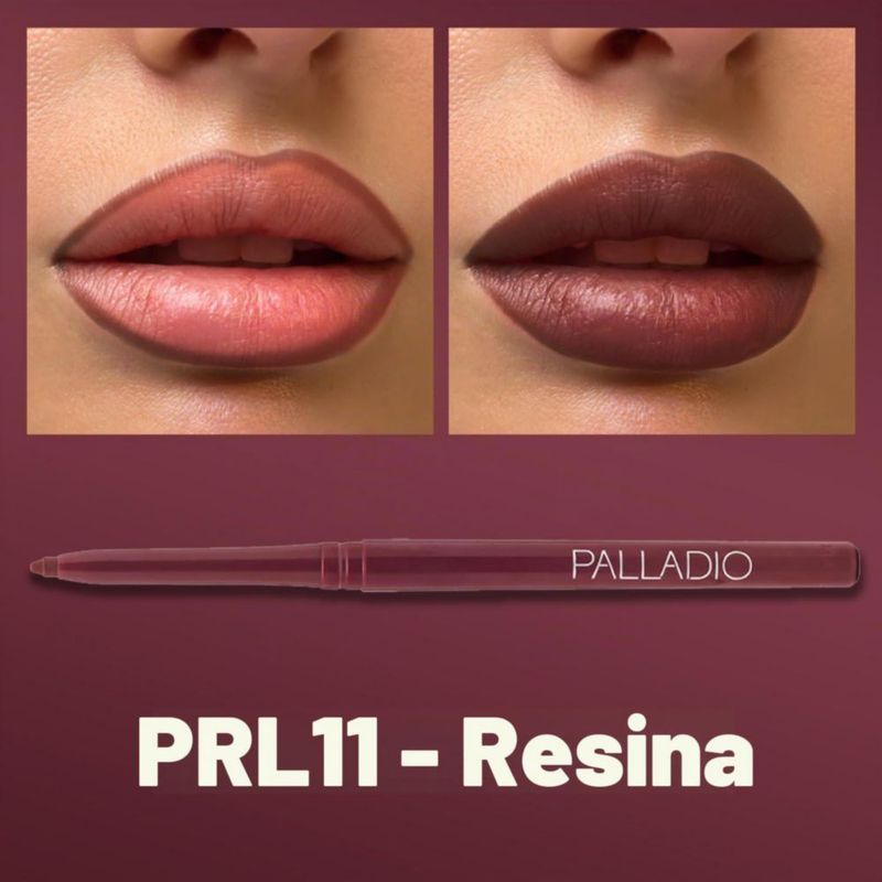 Palladio Delineador Labios Retráctil Resistente al Agua Alto Pigmento