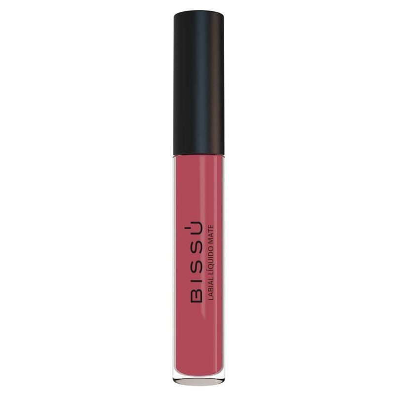 Labial Líquido Mate Bissú Cosméticos 08 Fuerza Alta Cobertura