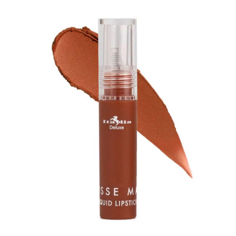 Labial Líquido Italia Mousse Matte Liquid Lipstick Lethal 15ml