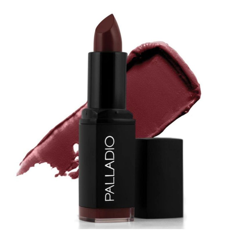 Palladio Labial Mate Cremoso Plum Majesty 1 Count