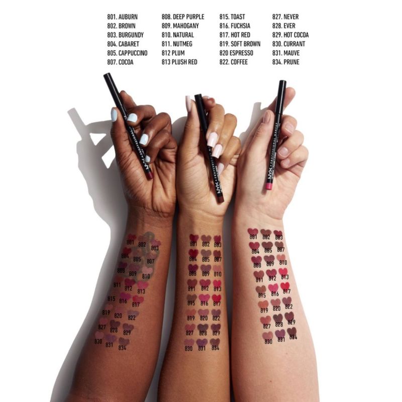 NYX PROFESSIONAL MAKEUP Slim Lip Pencil Ever 0 03 Ounce
