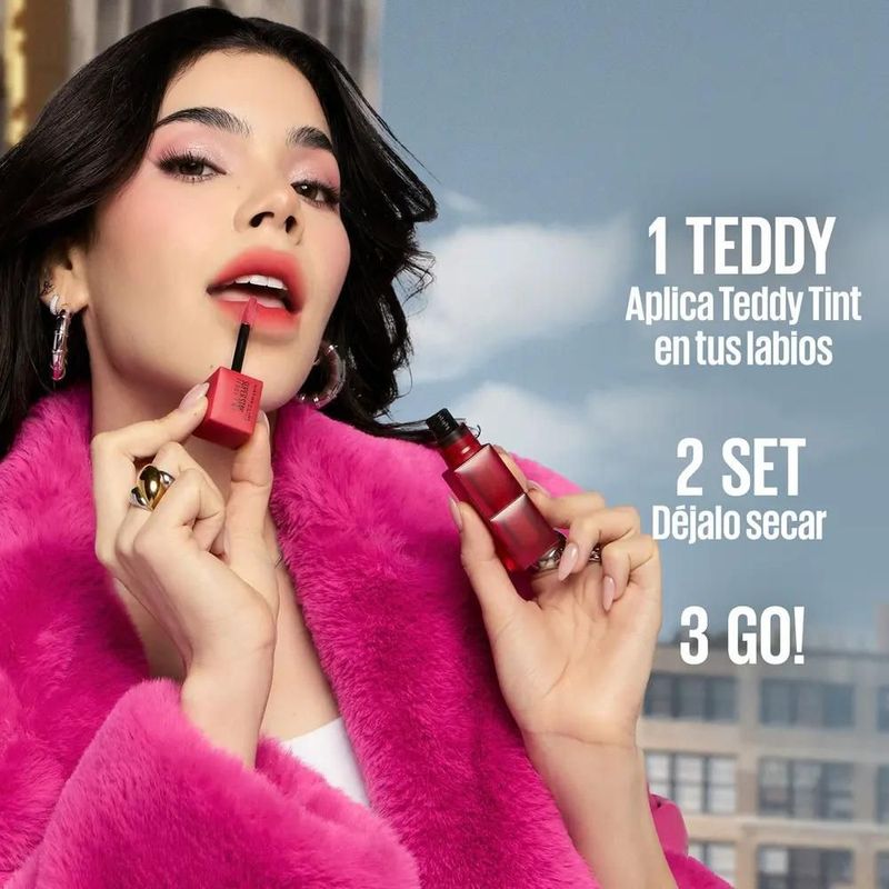 Labial Tinta Líquida Maybelline Super Stay Teddy Tint Wild at Heart