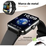 Smartwatch Reloj Inteligente Bluetooth Negro
