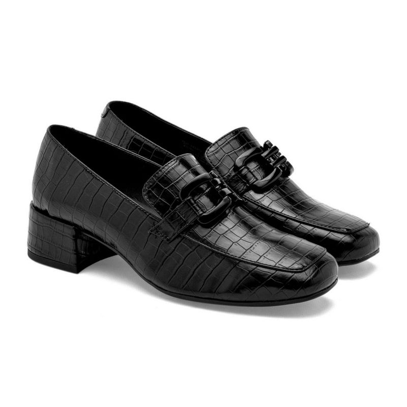 CASUAL TACON CERRADO FLEXI 143202 NEGRO TACON 4 cm