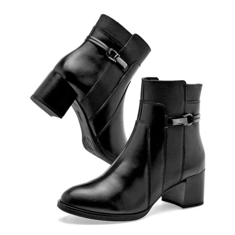 BOTIN TACON FLEXI 137309 NEGRO TACON 6 cm TUBO 13 CMPiel