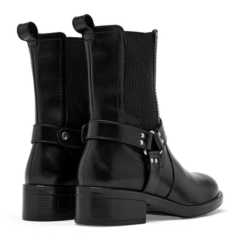 BOTIN FLEXI 142602 NEGRO TACON 4 cm TUBO 18 CMPiel