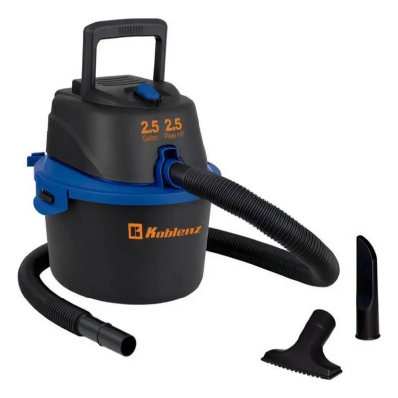 Aspiradora Seco - Líquidos 2.5 Gal, 110 V Negro