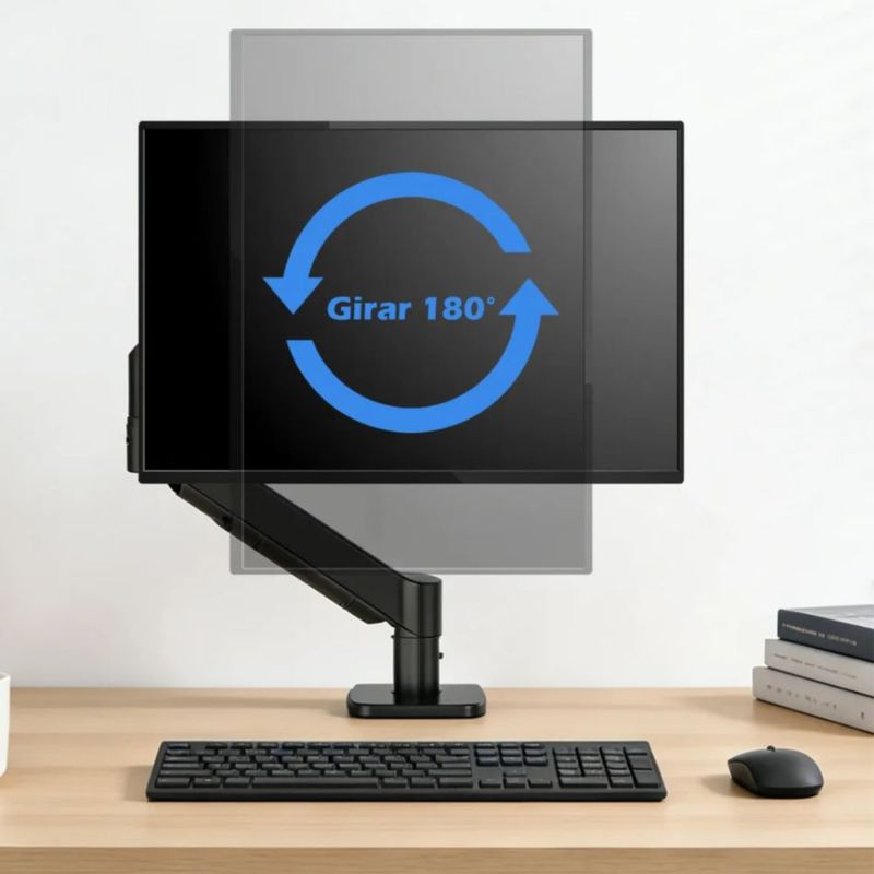 Soporte de mesa para TV/Monitor de 17" a 30" negro