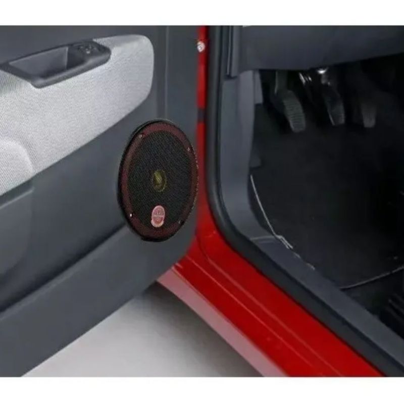 Juego Bocinas Slim 6.5 200w Mega Power Negro
