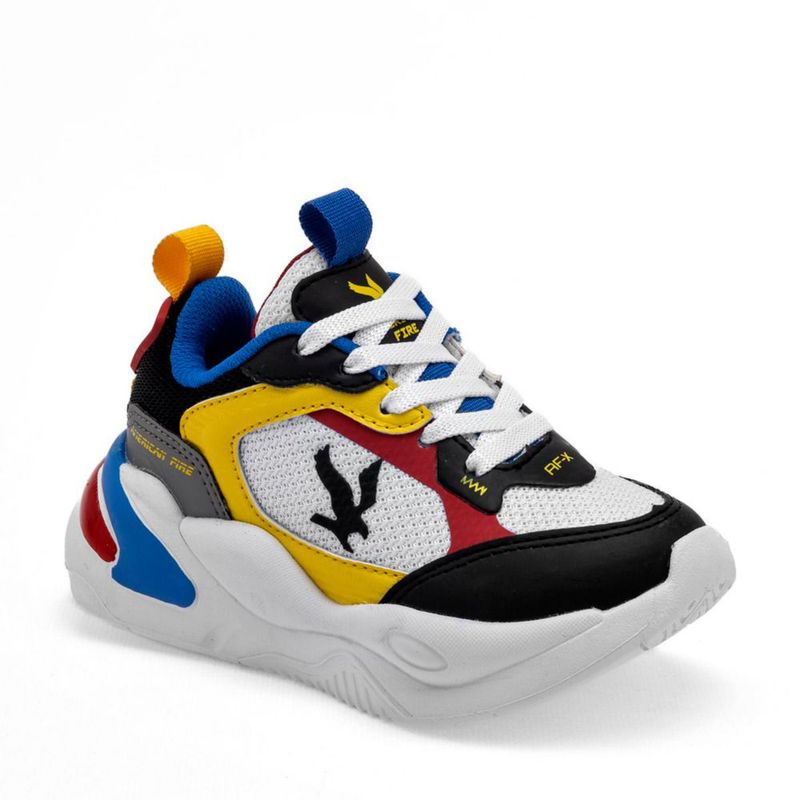 URBANO AMERICAN FIRE A69 BLANCO MULTICOLOR TACON 4 cm