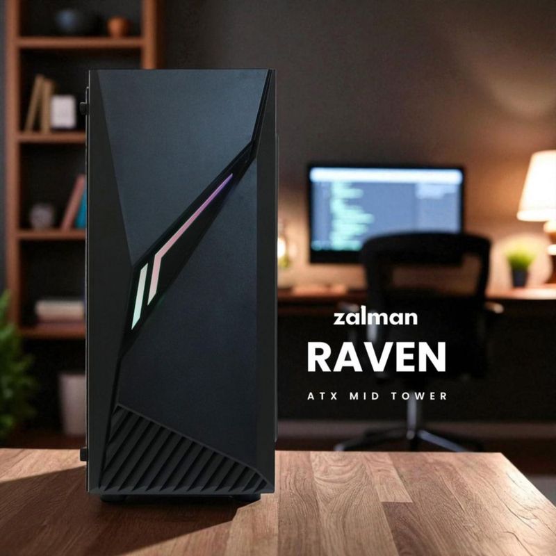 Caja PC Zalman RAVN Compact ATX RGB Negra