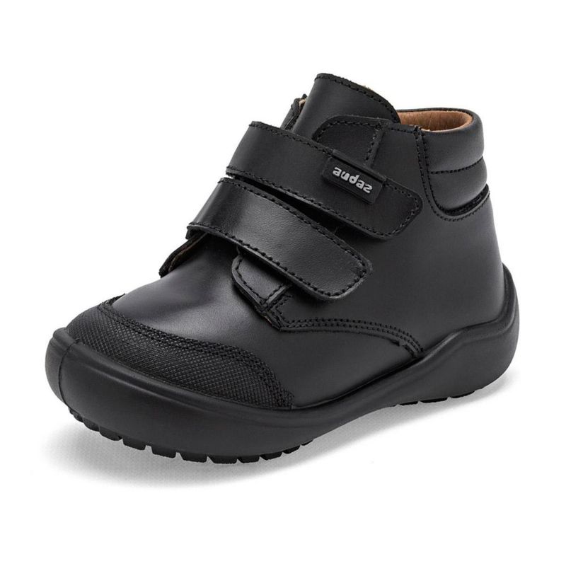 BOTA Y BOTIN CASUAL ESCOLAR AUDAZ 162512A NEGRO Piel