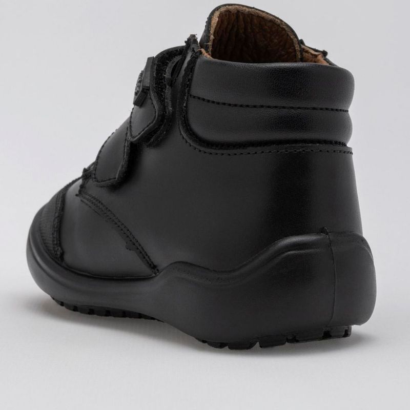 BOTA Y BOTIN CASUAL ESCOLAR AUDAZ 162512A NEGRO Piel