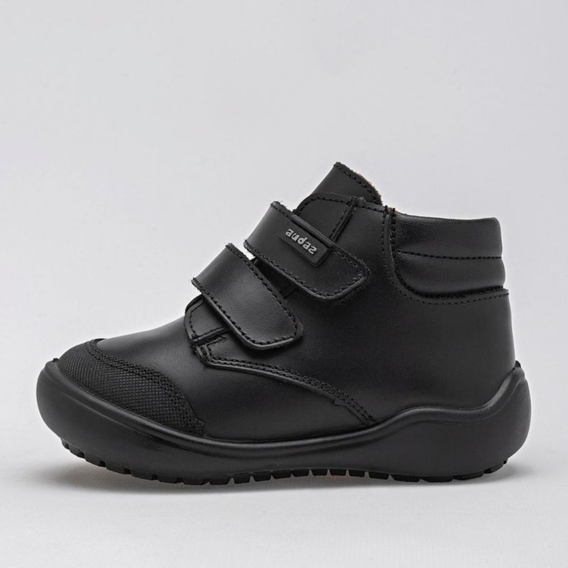 BOTA Y BOTIN CASUAL ESCOLAR AUDAZ 162512A NEGRO Piel