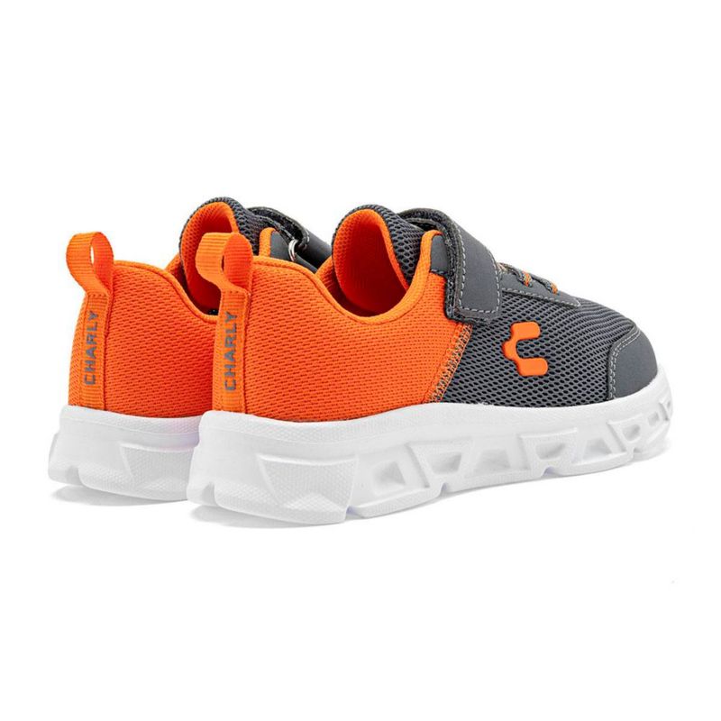 DEPORTIVO CORRER Y SPORT CHARLY 1065609002 GRIS NARANJA