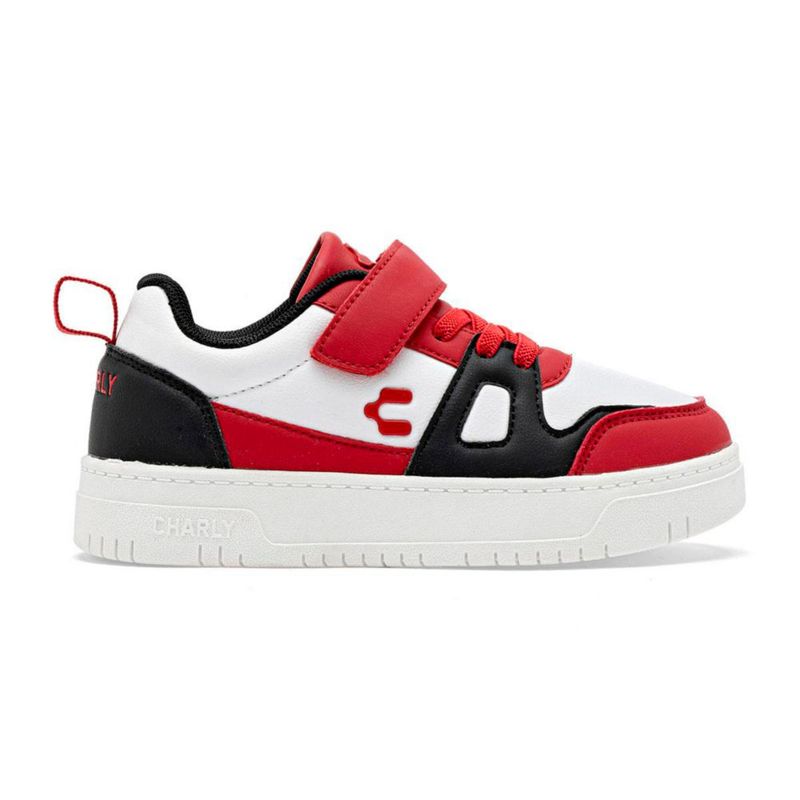 URBANO CHARLY 1065613004 BLANCO ROJO NEGRO