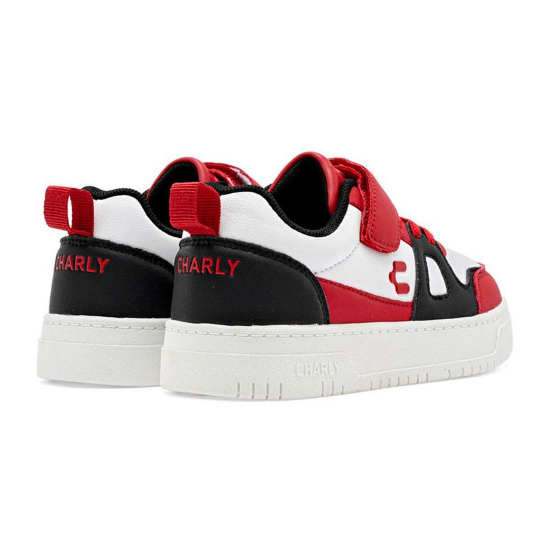 URBANO CHARLY 1065613004 BLANCO ROJO NEGRO