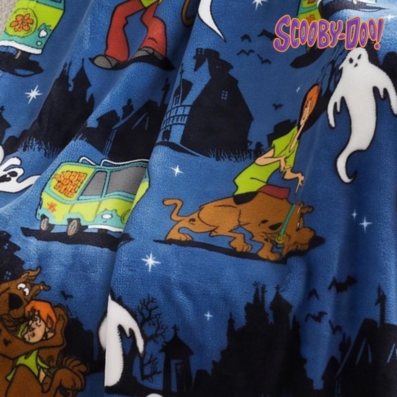 Manta Franco 178 cm x 127 cm Scooby-Doo Halloween