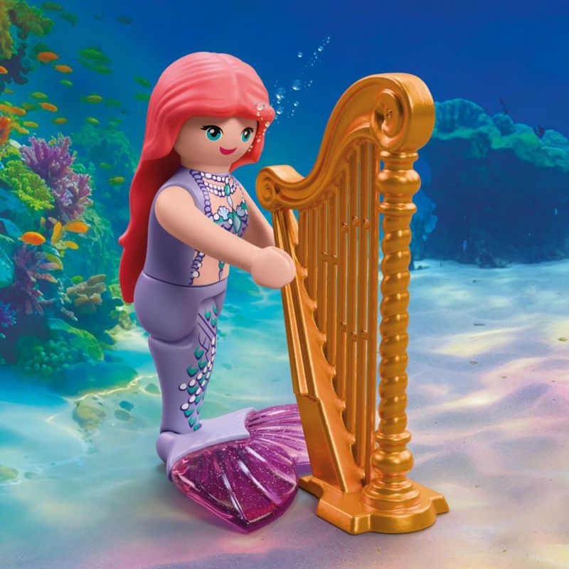 Juguete Playmobil Sirena con Regalo Anillo y Accesorios para Niños