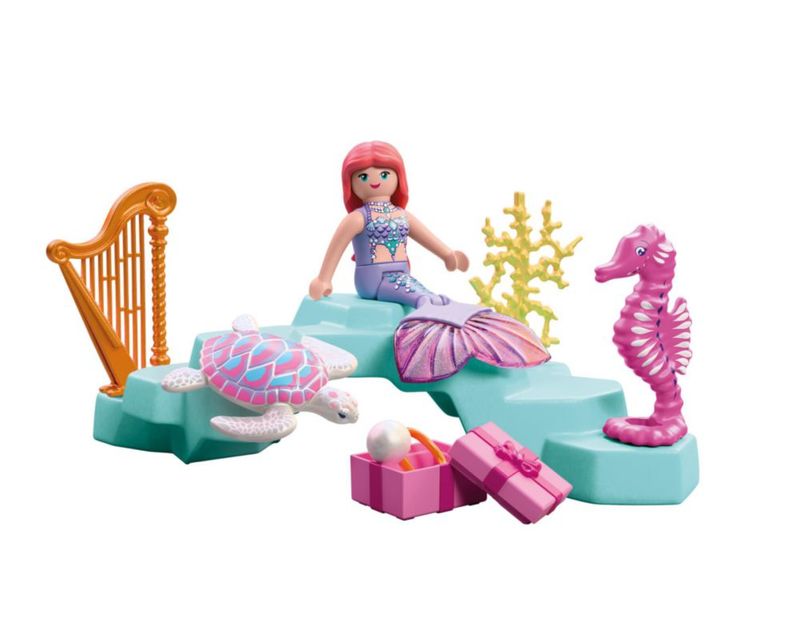 Juguete Playmobil Sirena con Regalo Anillo y Accesorios para Niños