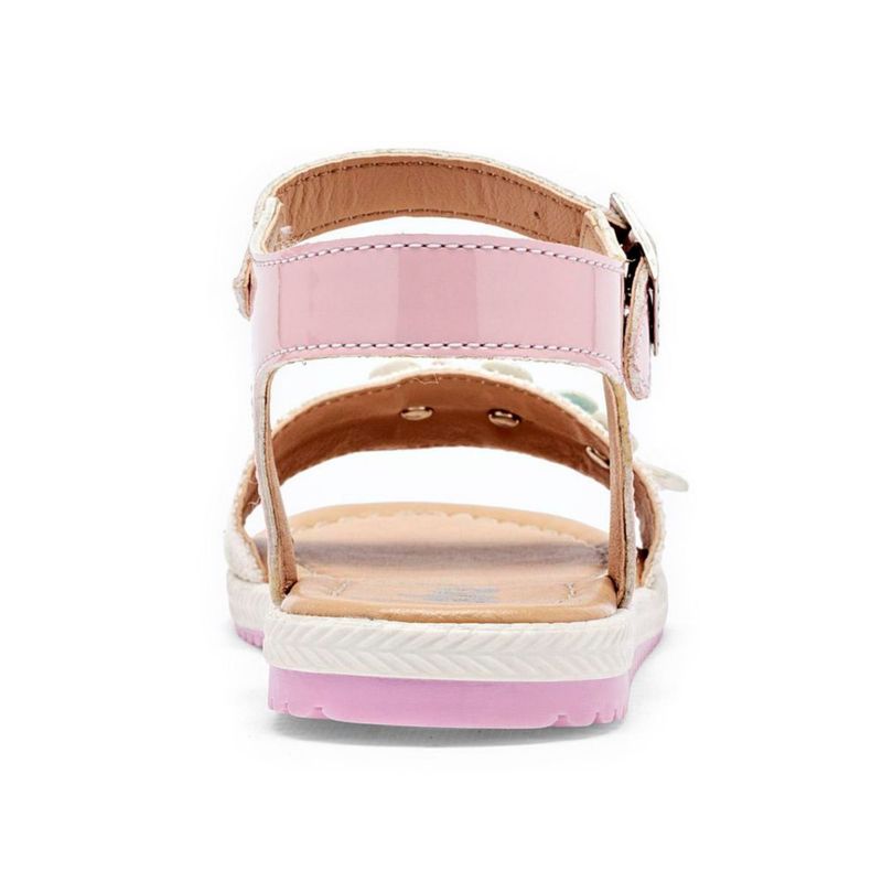 SANDALIA ABIERTO ABC ZAPATITOS 2508 ROSA BEIGE