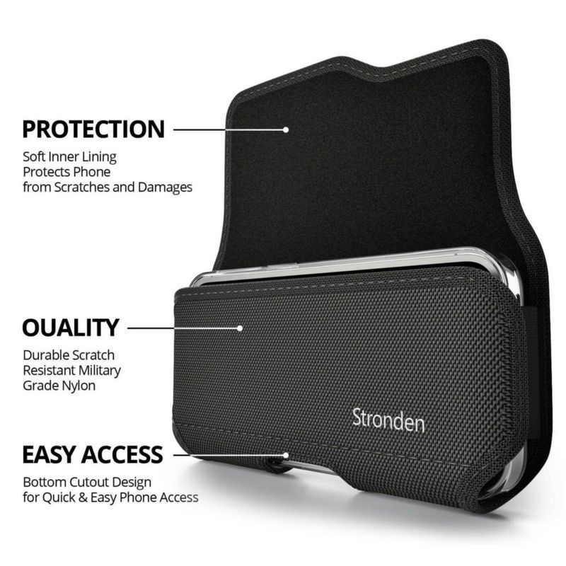 Funda para teléfono Stronden 15×8×15 cm con clip magnético