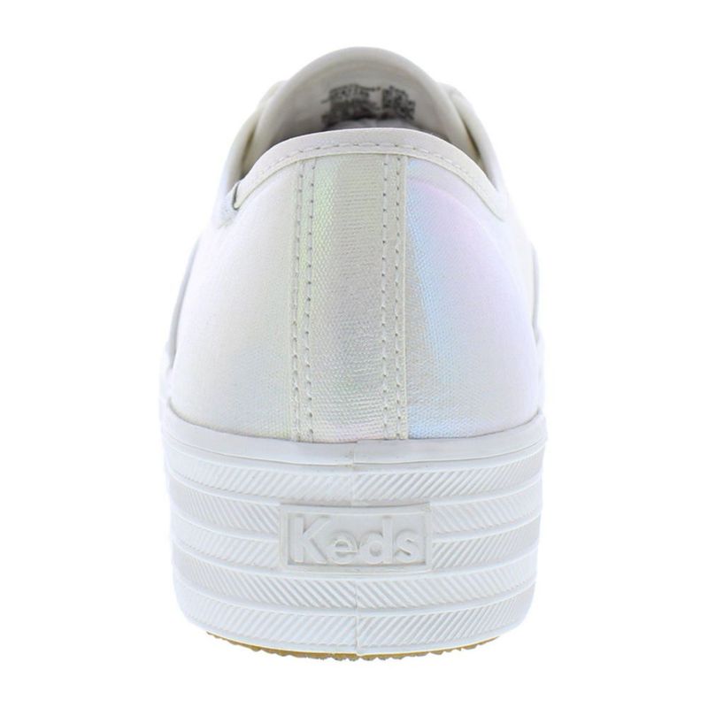 Tenis Keds Point WF67726 perlizado blanco mujer