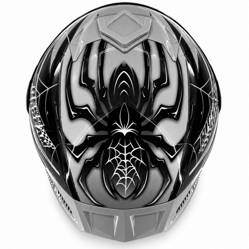 TK 32-4 Kingmoto Casco para motociclista con mica polarizada abatible Mate