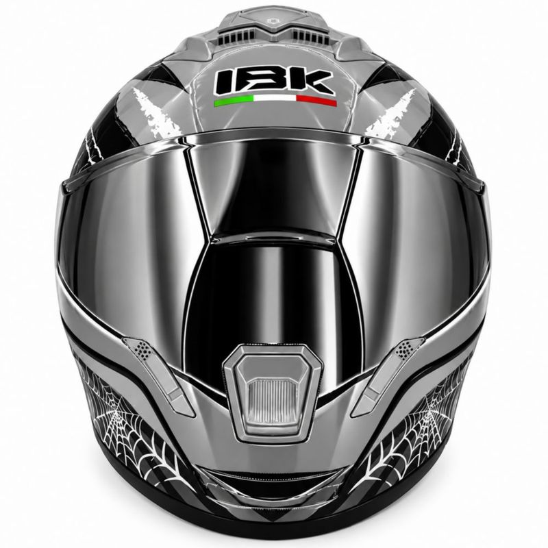 TK 32-4 Kingmoto Casco para motociclista con mica polarizada abatible Mate