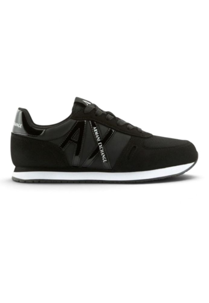 Tenis Armani Exchange Mujer Casual Negro